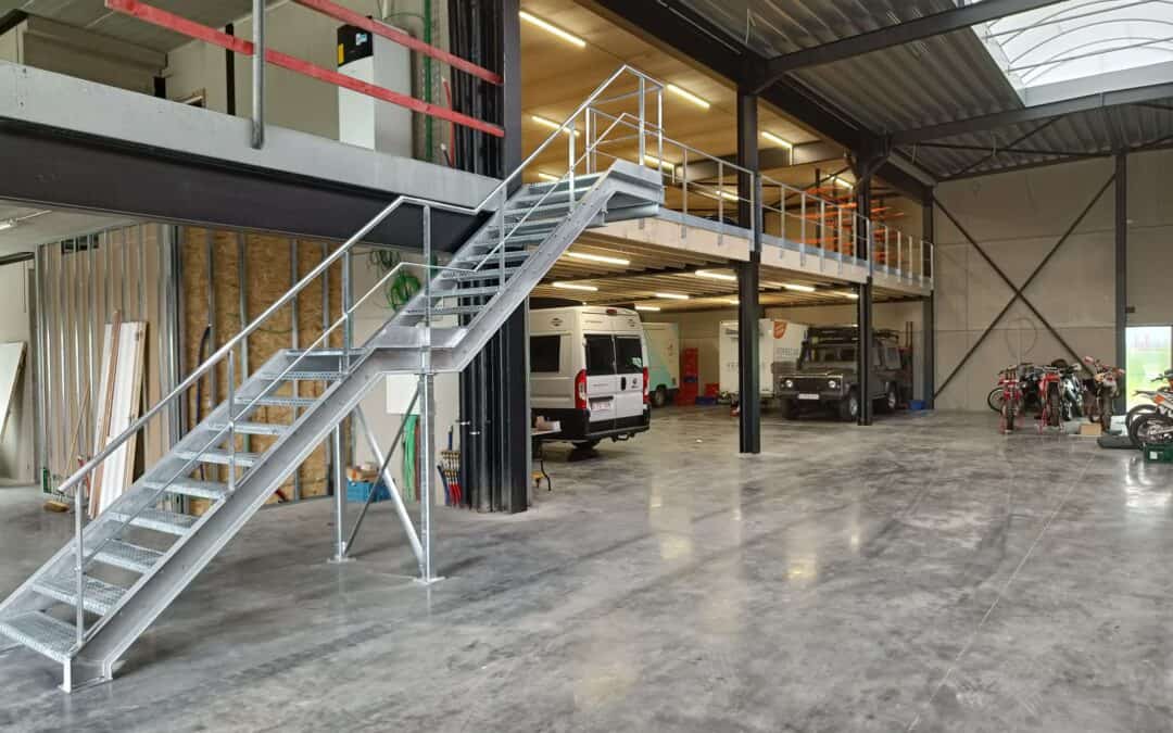 Project Londerzeel – Stalen trappen