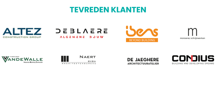 Onze tevreden klanten Onze tevreden klanten