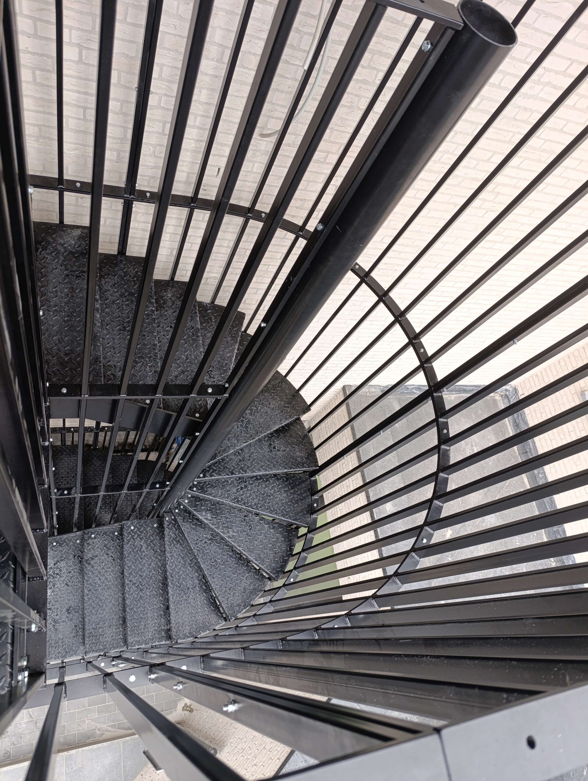 Stalen hekwerk voor Residentie “Gérard” in Baudeloostraat Aarsele